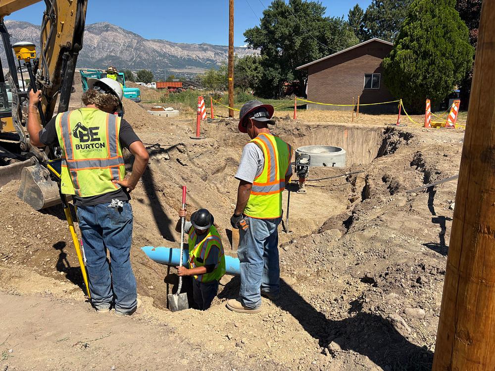 Utility work